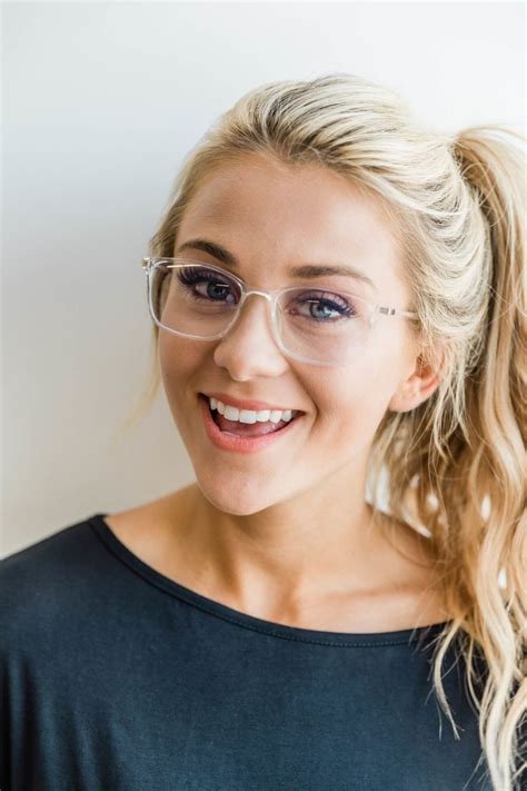 blonde hair girl with glasses|Trendy Hairstyles for Long Blonde Hair with Glasses